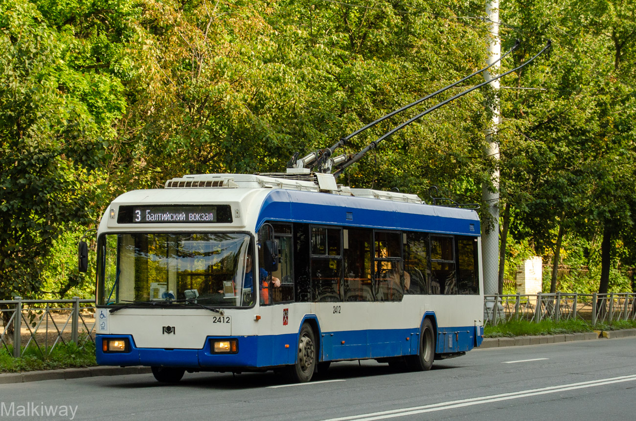 Санкт-Петербург, БКМ 321 № 2412
