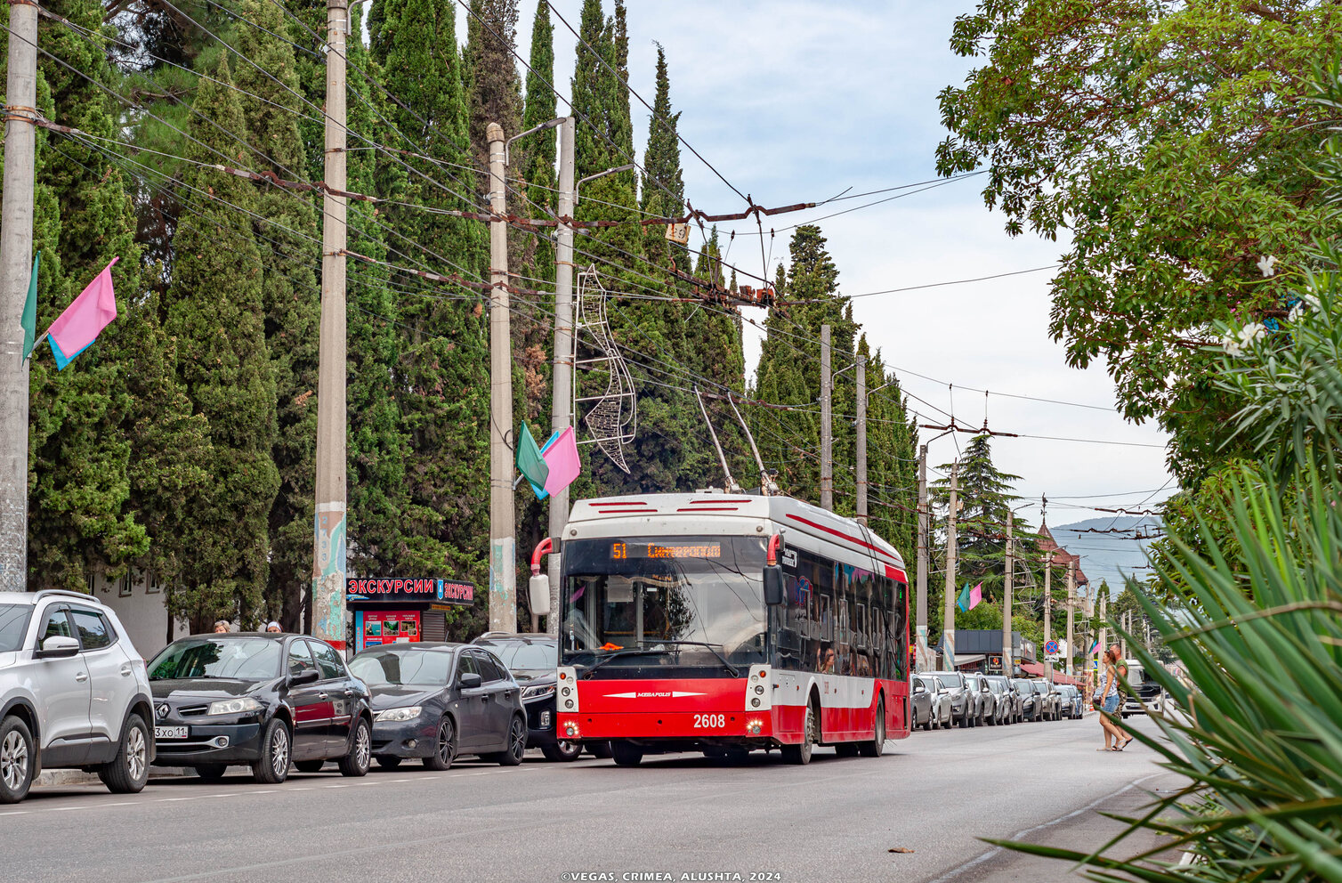 Крымский троллейбус, Тролза-5265.05 «Мегаполис» № 2608