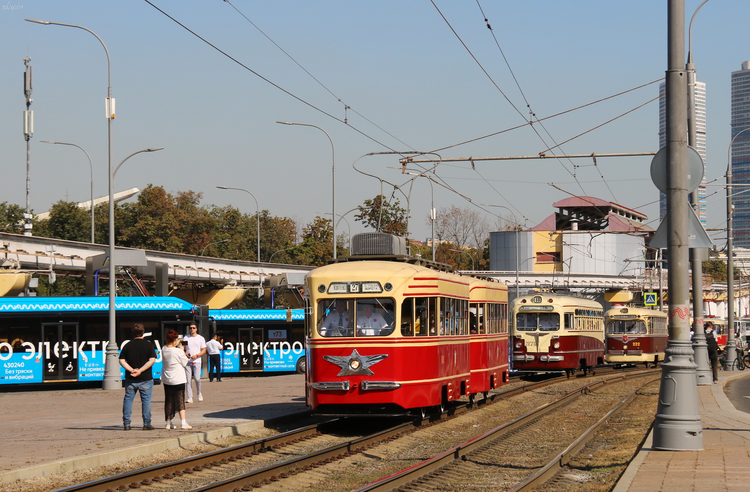 Москва, КТМ-1 № 0002; Москва — Парад и выставка трамваев в честь Дня города 7 сентября 2024