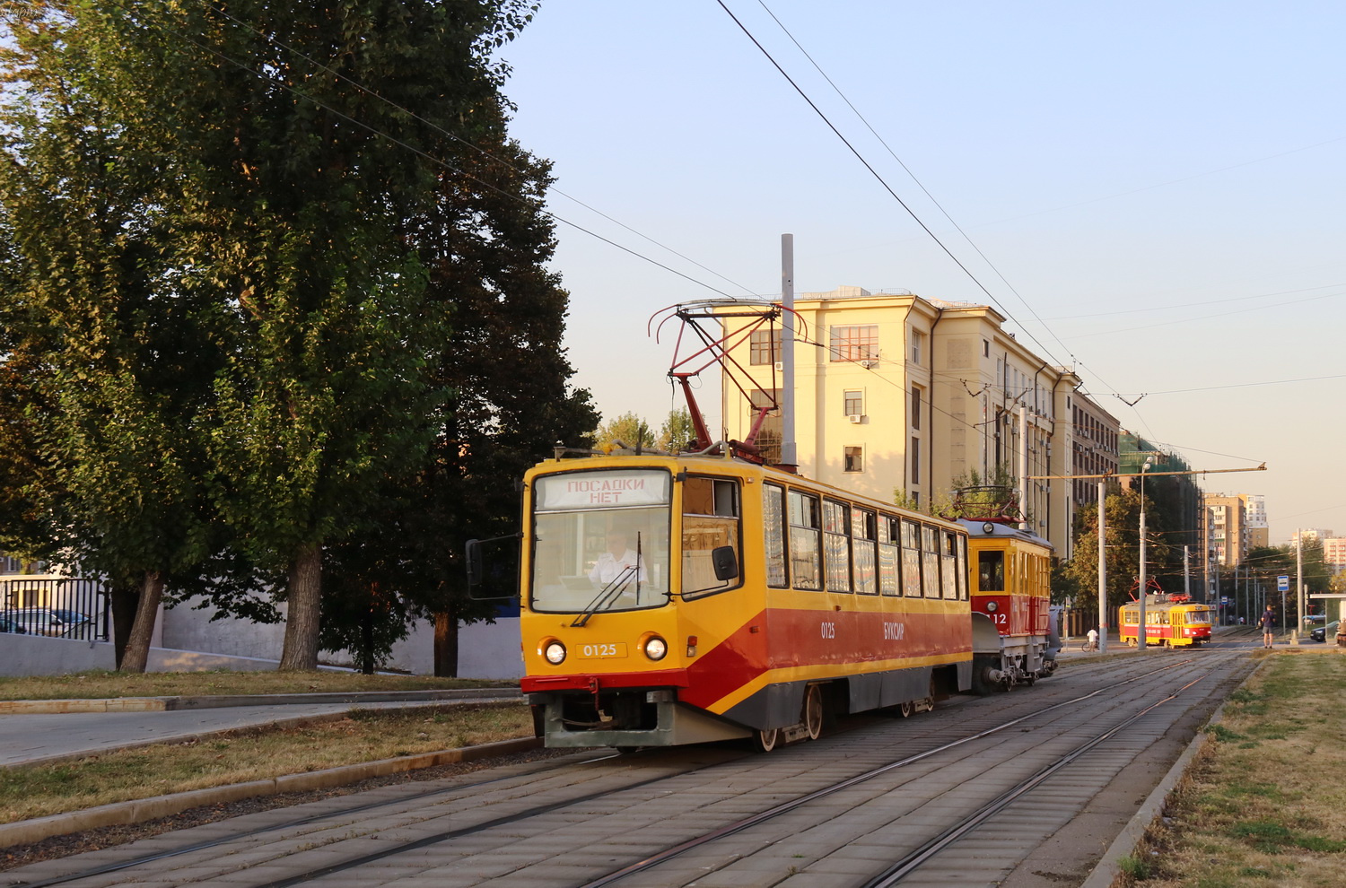 Москва, 71-608КМ № 0125; Москва — Парад и выставка трамваев в честь Дня города 7 сентября 2024