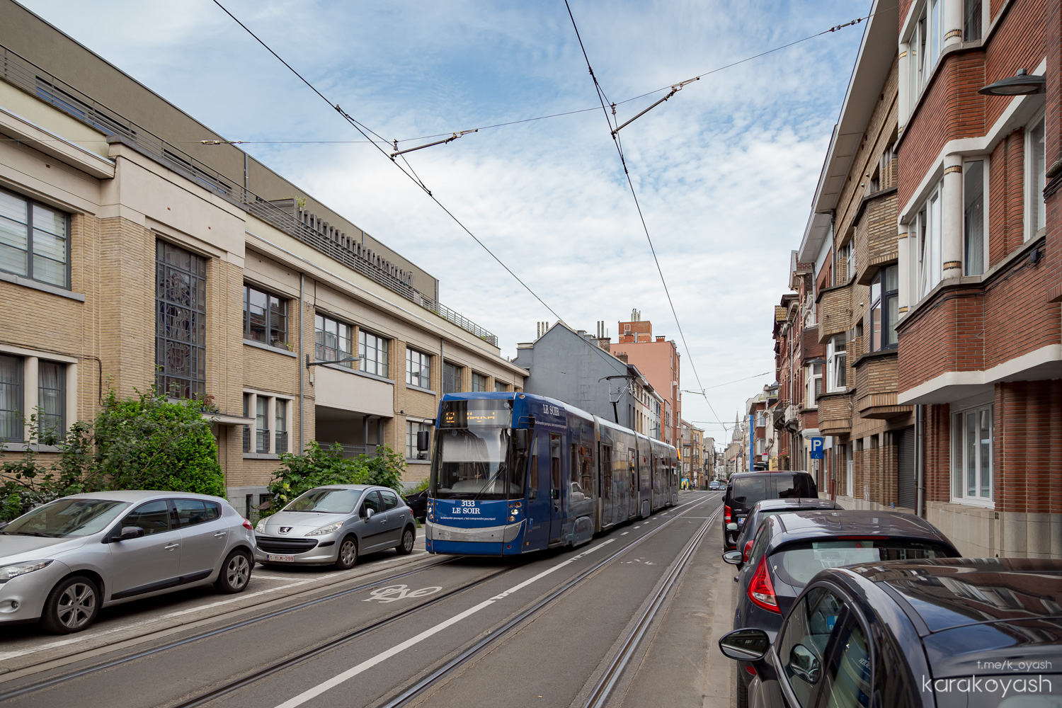 Брюссель, Bombardier T3000 № 3133