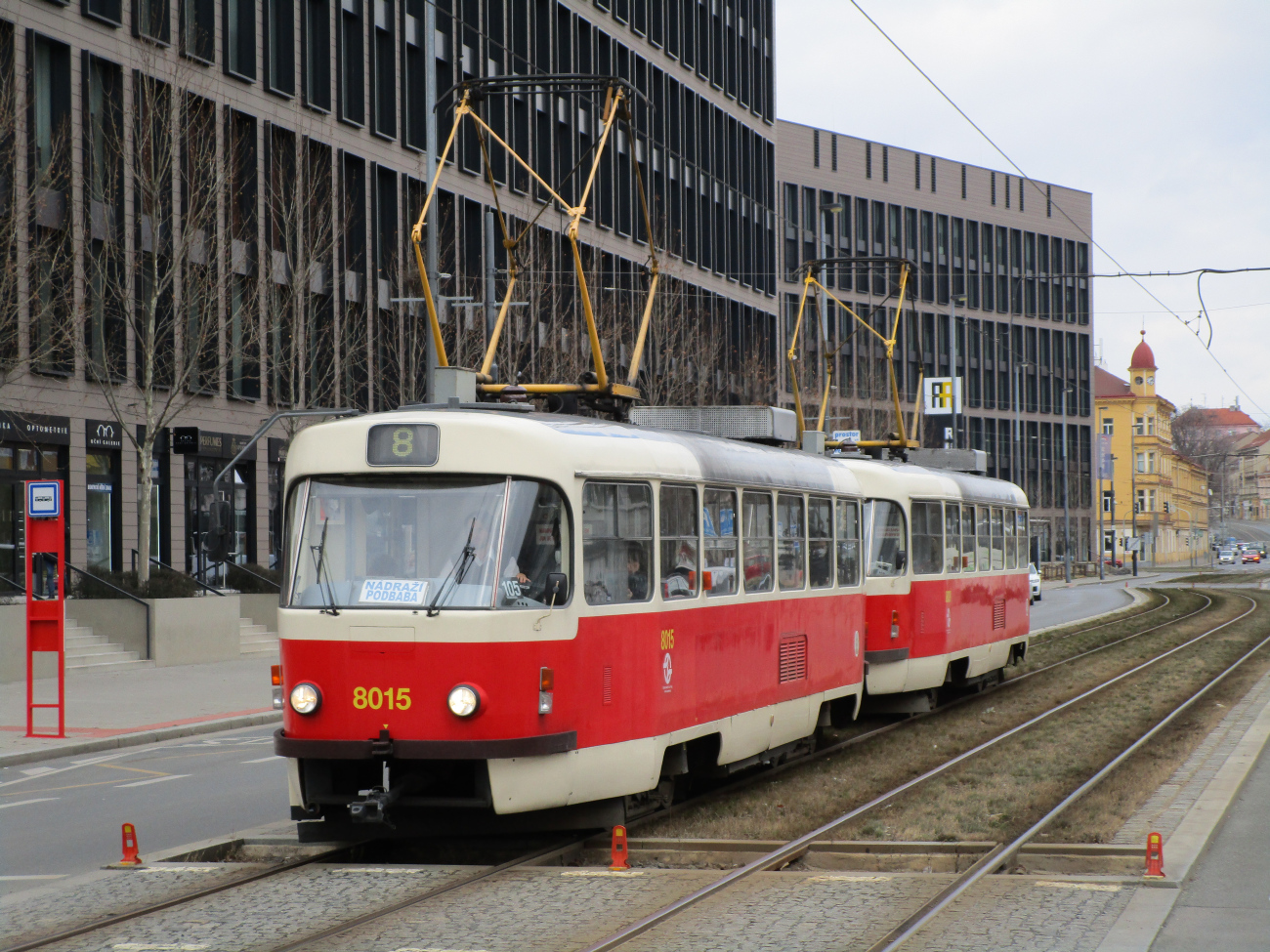 Prague, Tatra T3M2-DVC Br. 8015 Prague, Tatra T3M2-DVC Br. 8015