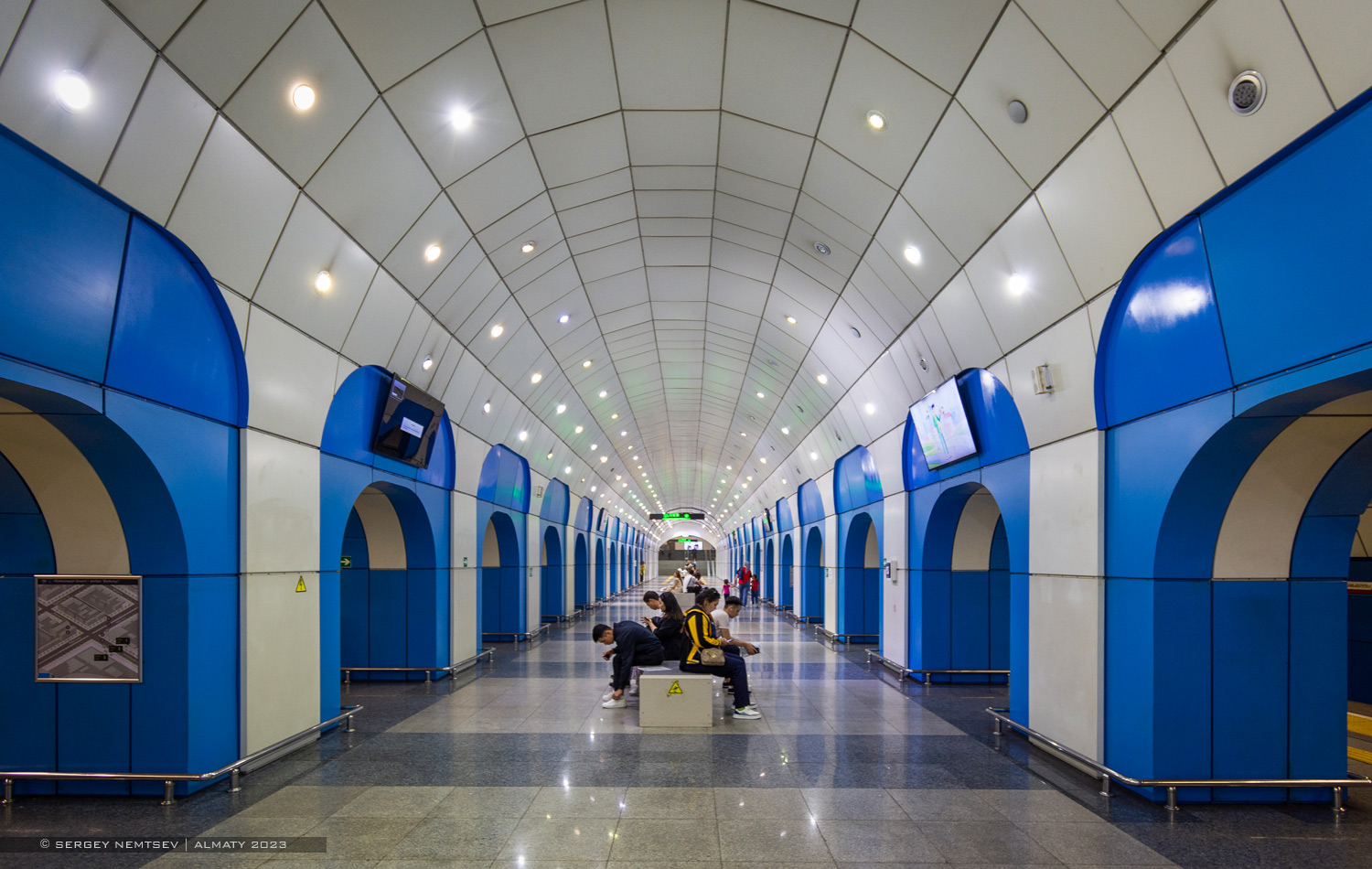 Almati — Line 1 — Stations