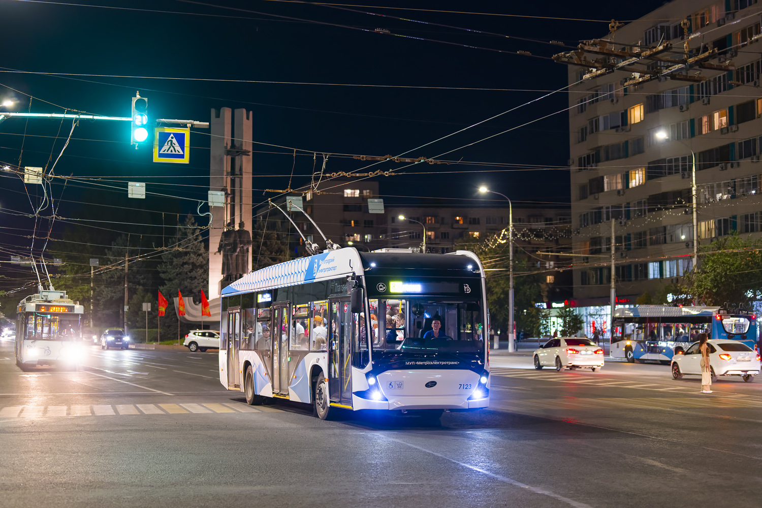 Волгоград, ВМЗ-5298.01 «Авангард» № 7123