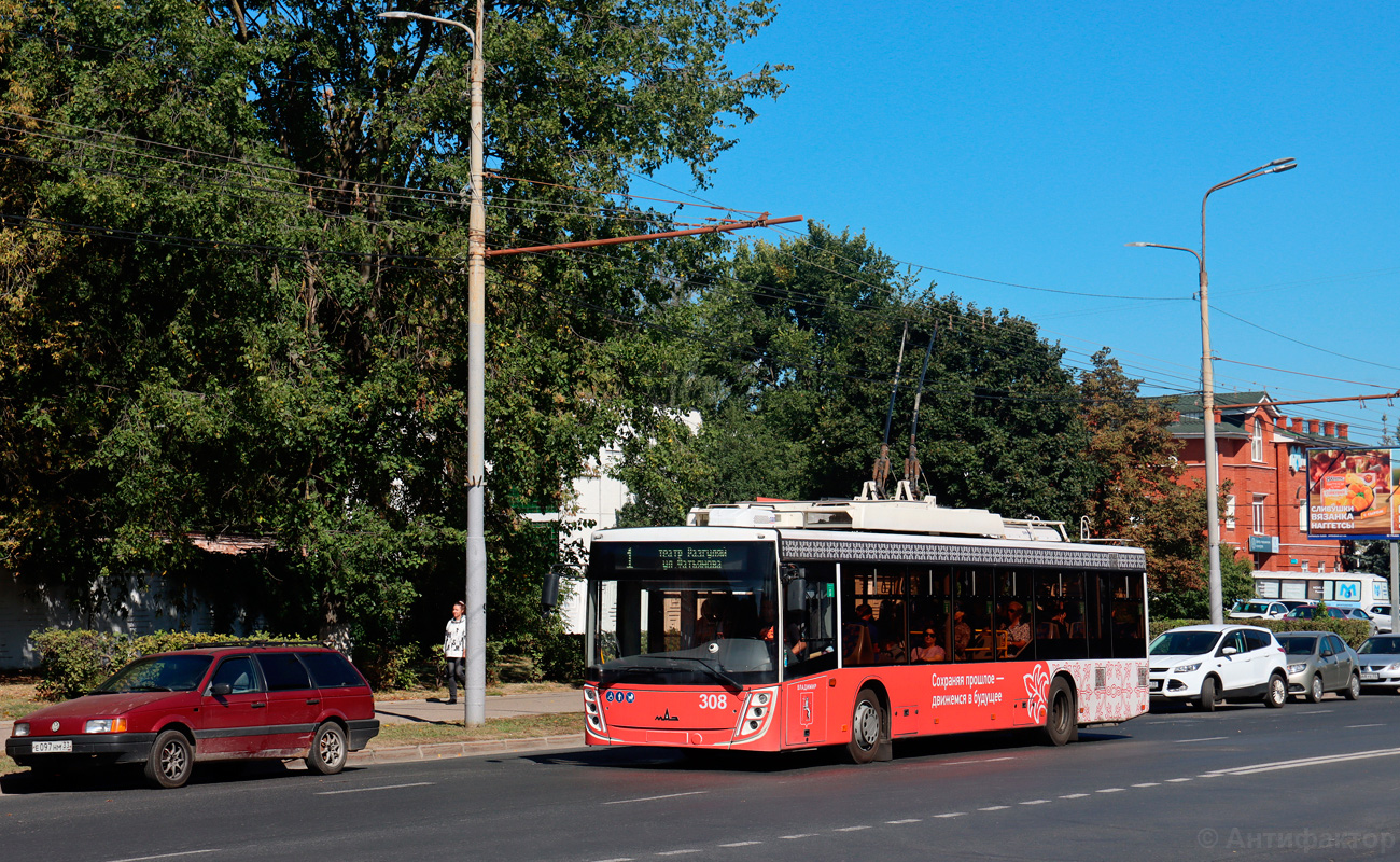 Владимир, МАЗ-203Т20 № 308 Владимир, МАЗ-203Т20 № 308