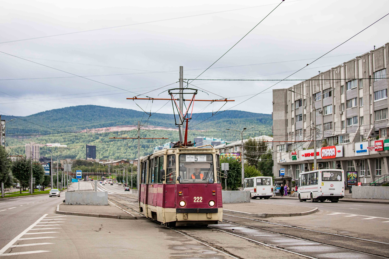 Krasnoyarsk, 71-605A # 222 Krasnoyarsk, 71-605A # 222