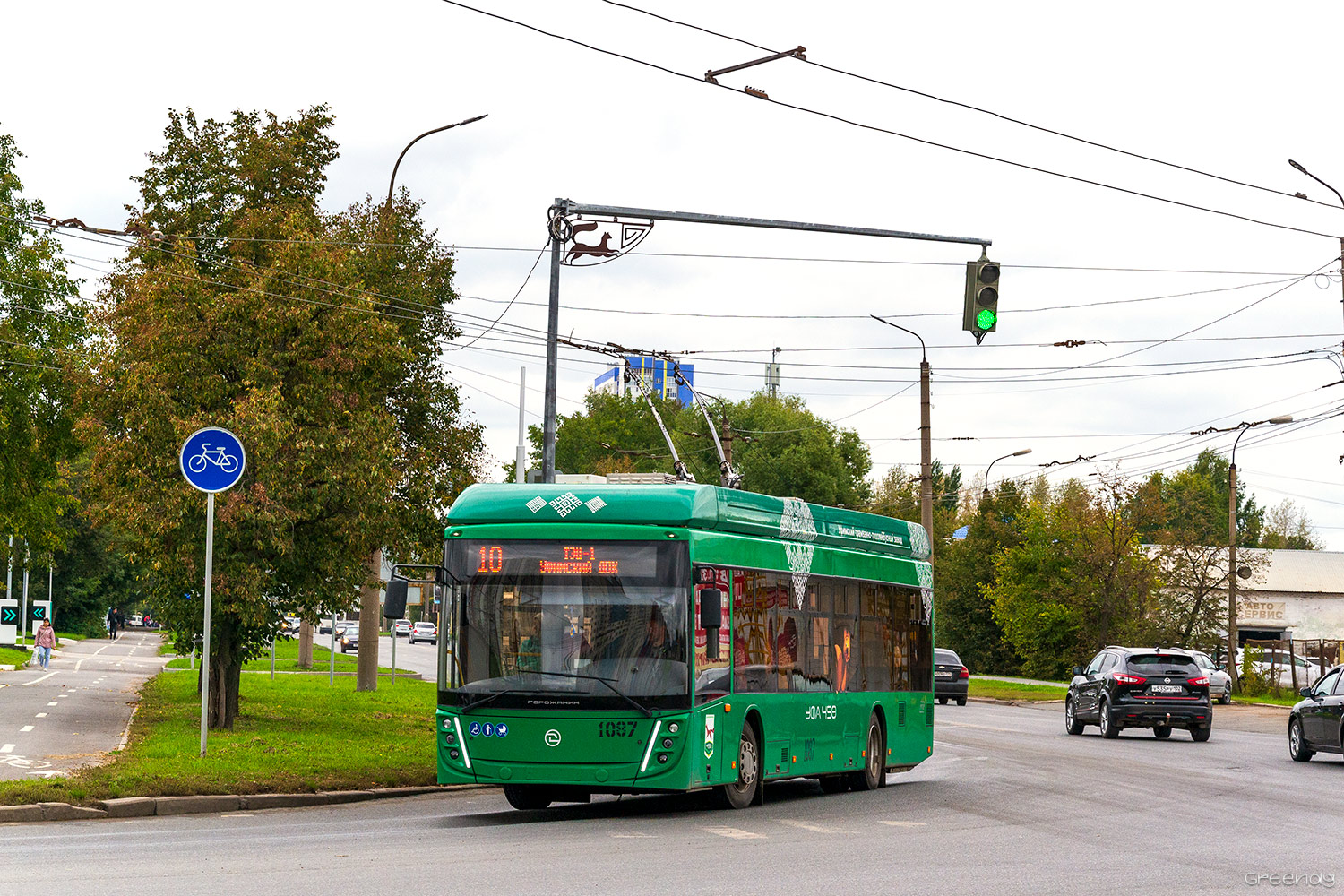 Ufa, UTTZ-6241.01 “Gorozhanin” № 1087 Ufa, UTTZ-6241.01 “Gorozhanin” № 1087