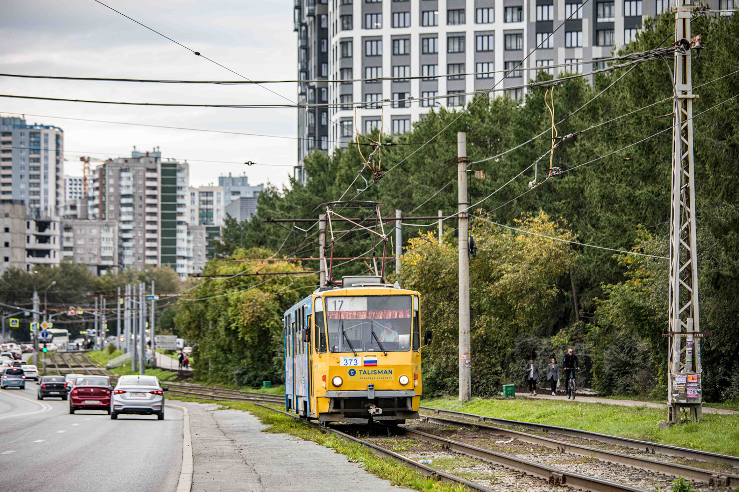 Yekaterinburg, Tatra T6B5SU Br. 373 Yekaterinburg, Tatra T6B5SU Br. 373