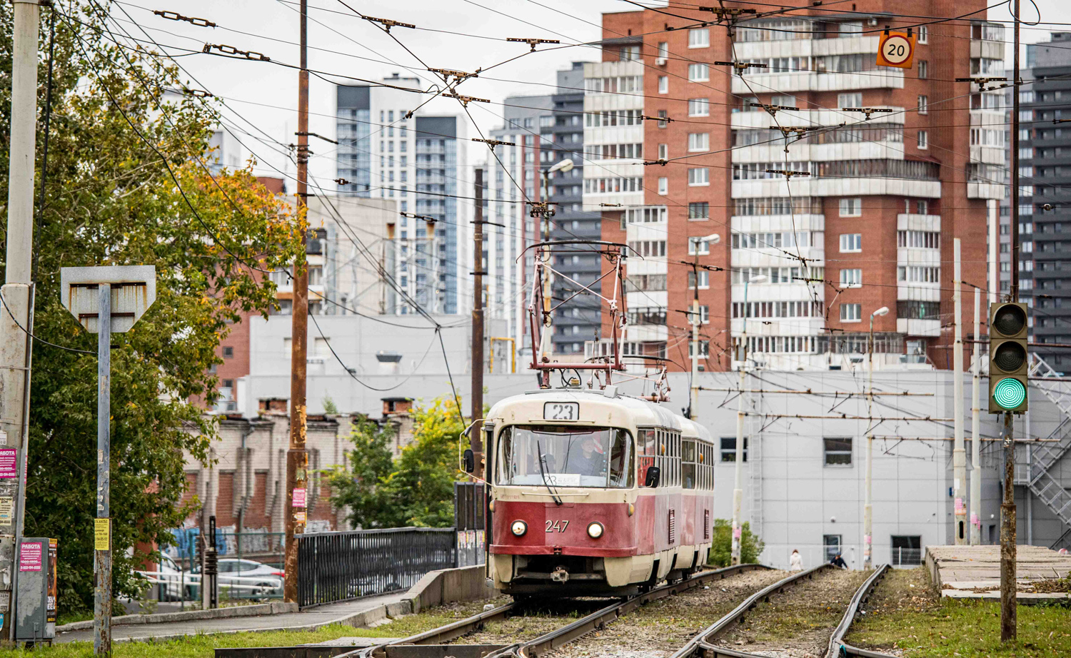 Екатеринбург, Tatra T3SU № 247