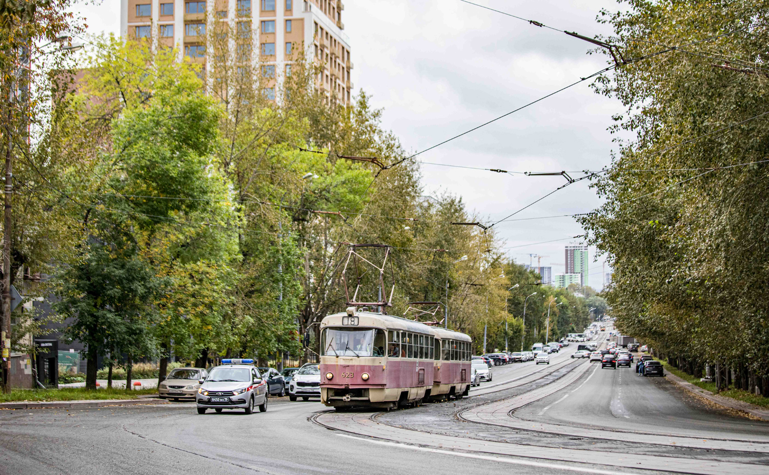 Екатеринбург, Tatra T3SU (двухдверная) № 623