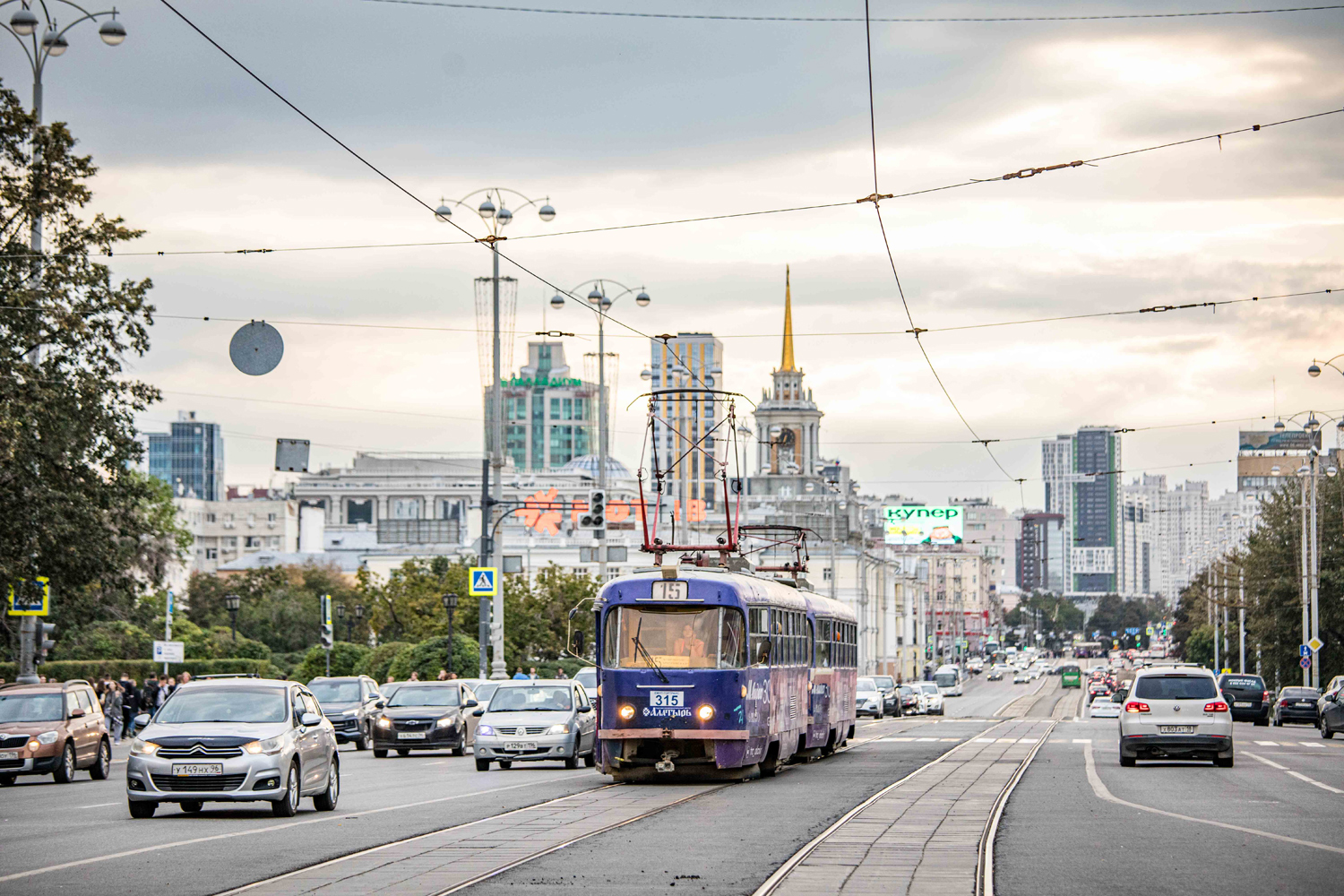 Екатеринбург, Tatra T3SU № 315