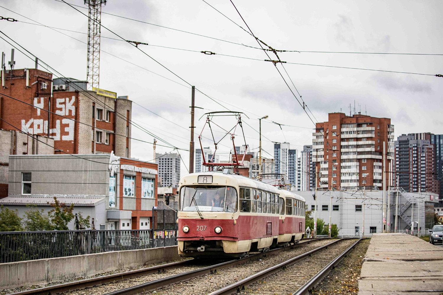 Екатеринбург, Tatra T3SU № 207