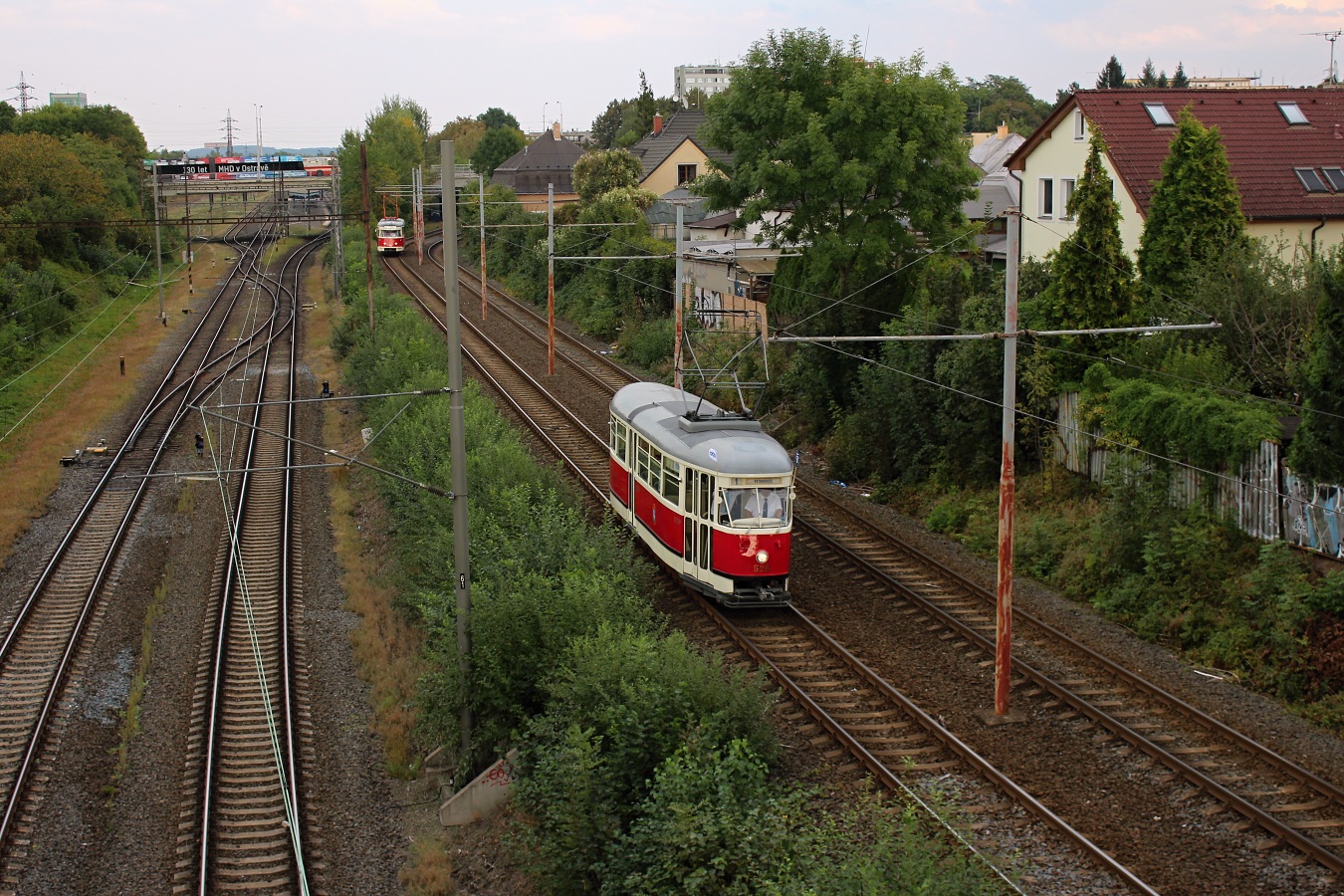 Острава, Tatra T1 № 528; Острава — 7.9.2024 — Парад в честь 130-летия общественного транспорта в Остраве