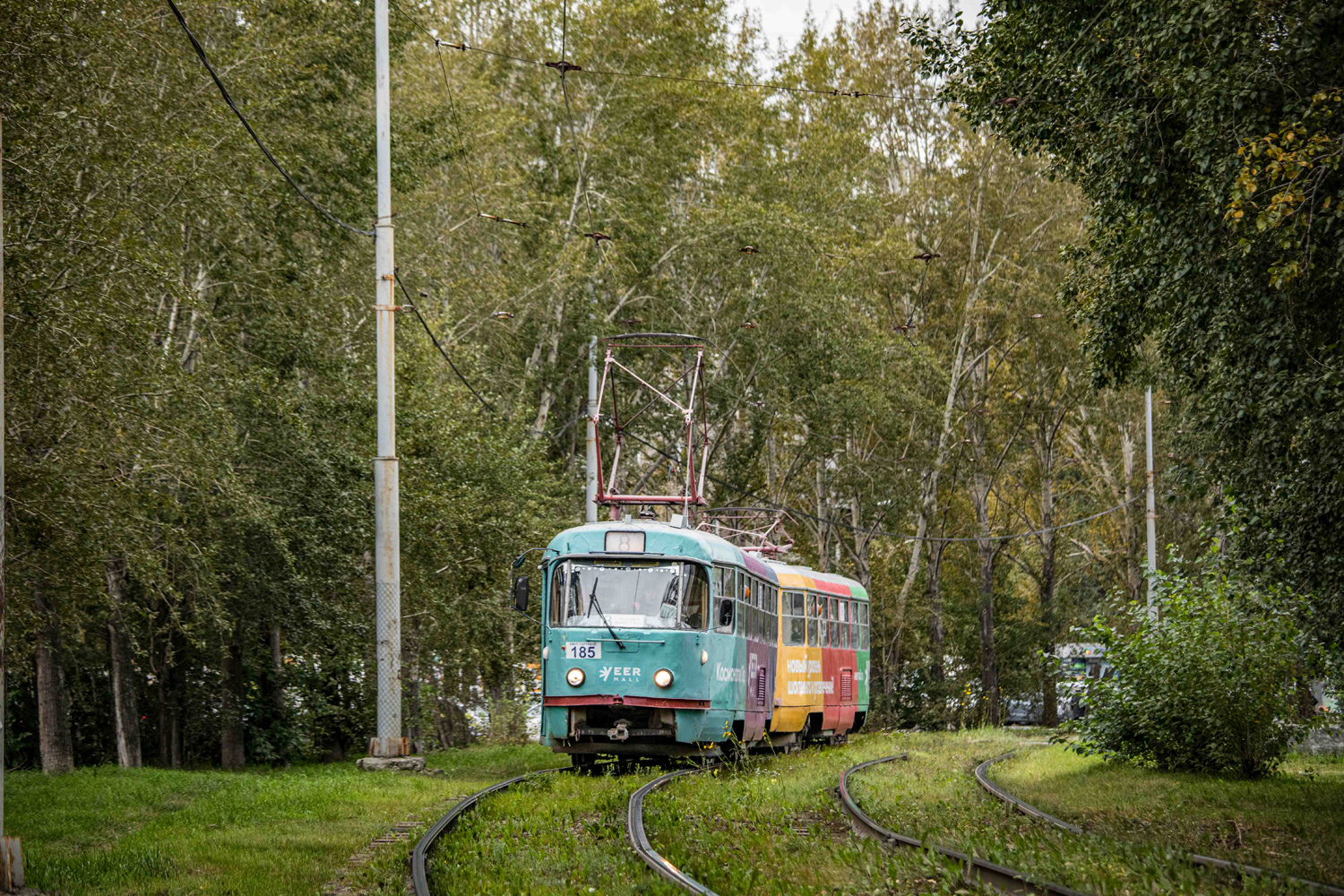 Екатеринбург, Tatra T3SU № 185