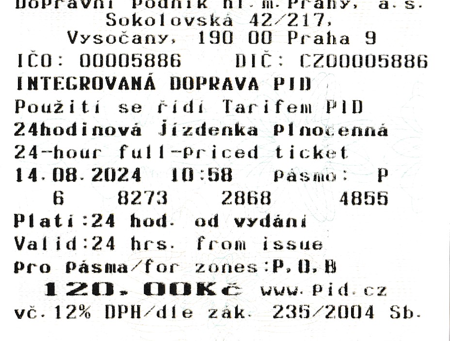 Прага — Проездные документы