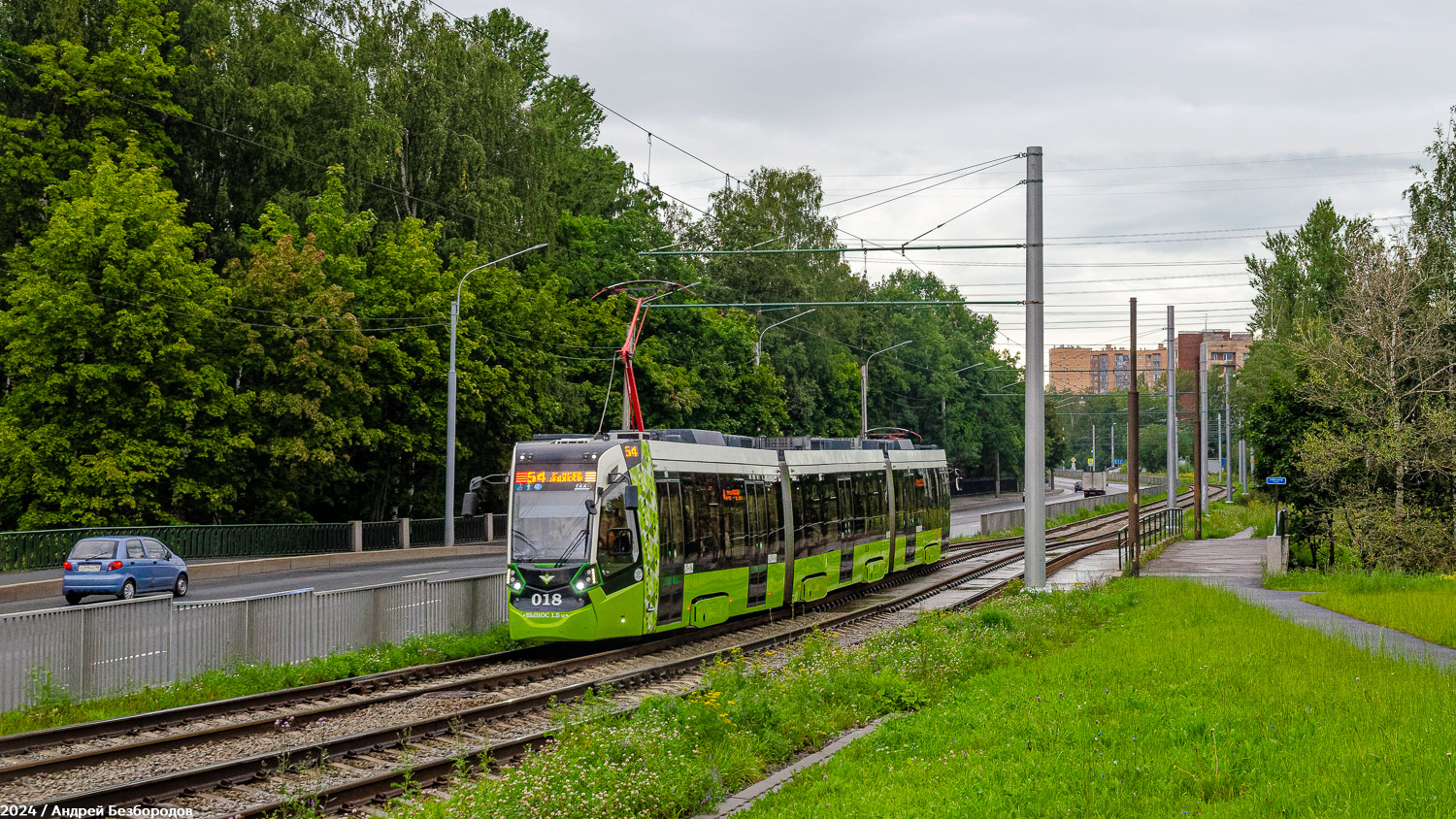 Санкт-Петербург, Stadler B85600M № 018