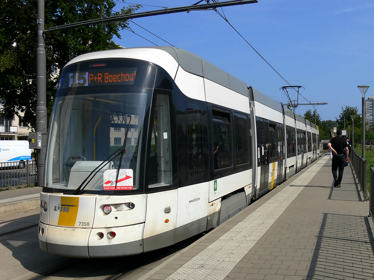 Антверпен, Bombardier Flexity 2 № 7358