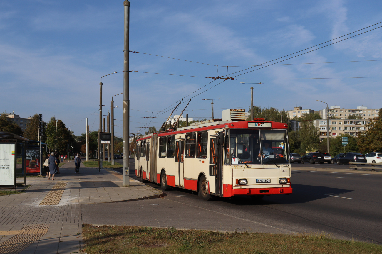 Вильнюс, Škoda 15Tr03/6 № 2603