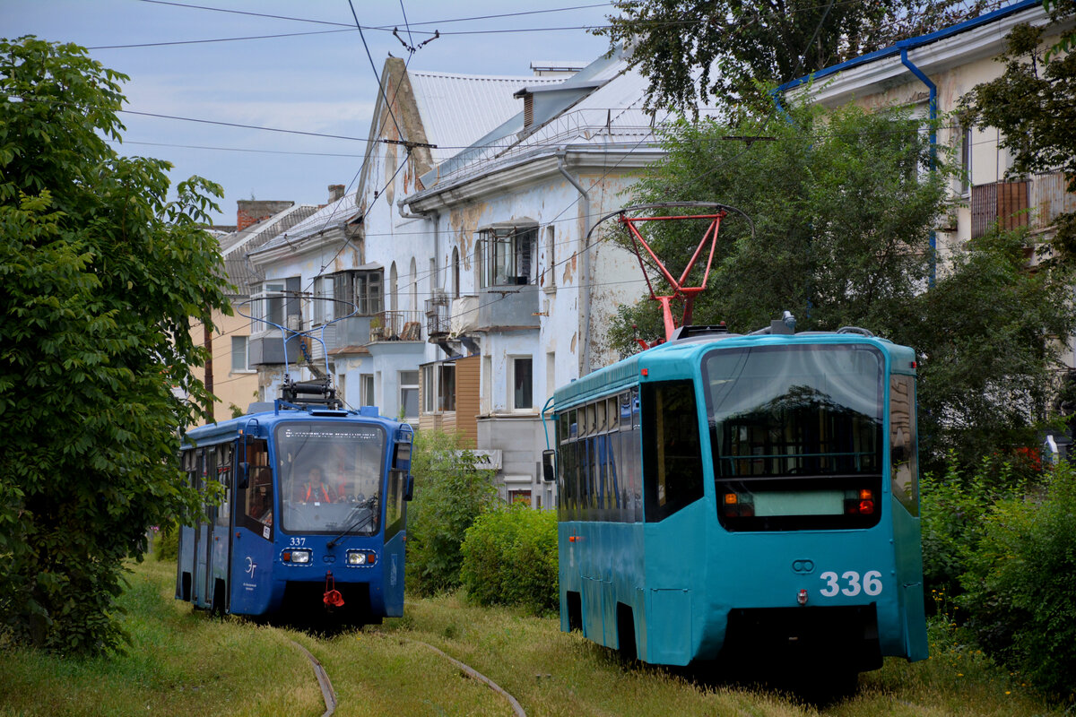 Владивосток, 71-619К № 337; Владивосток, 71-619К № 336