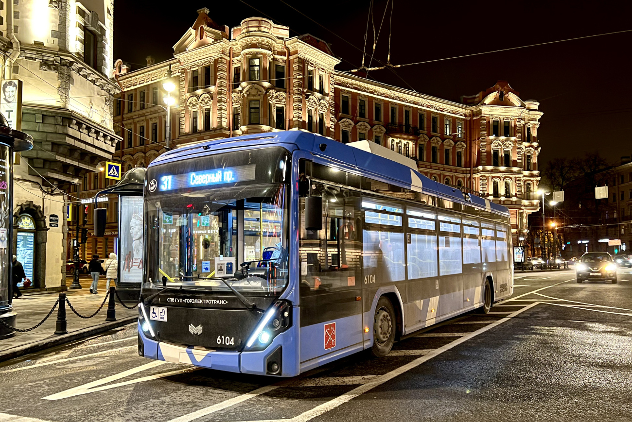 Санкт-Петербург, БКМ 32100D «Ольгерд» № 6104