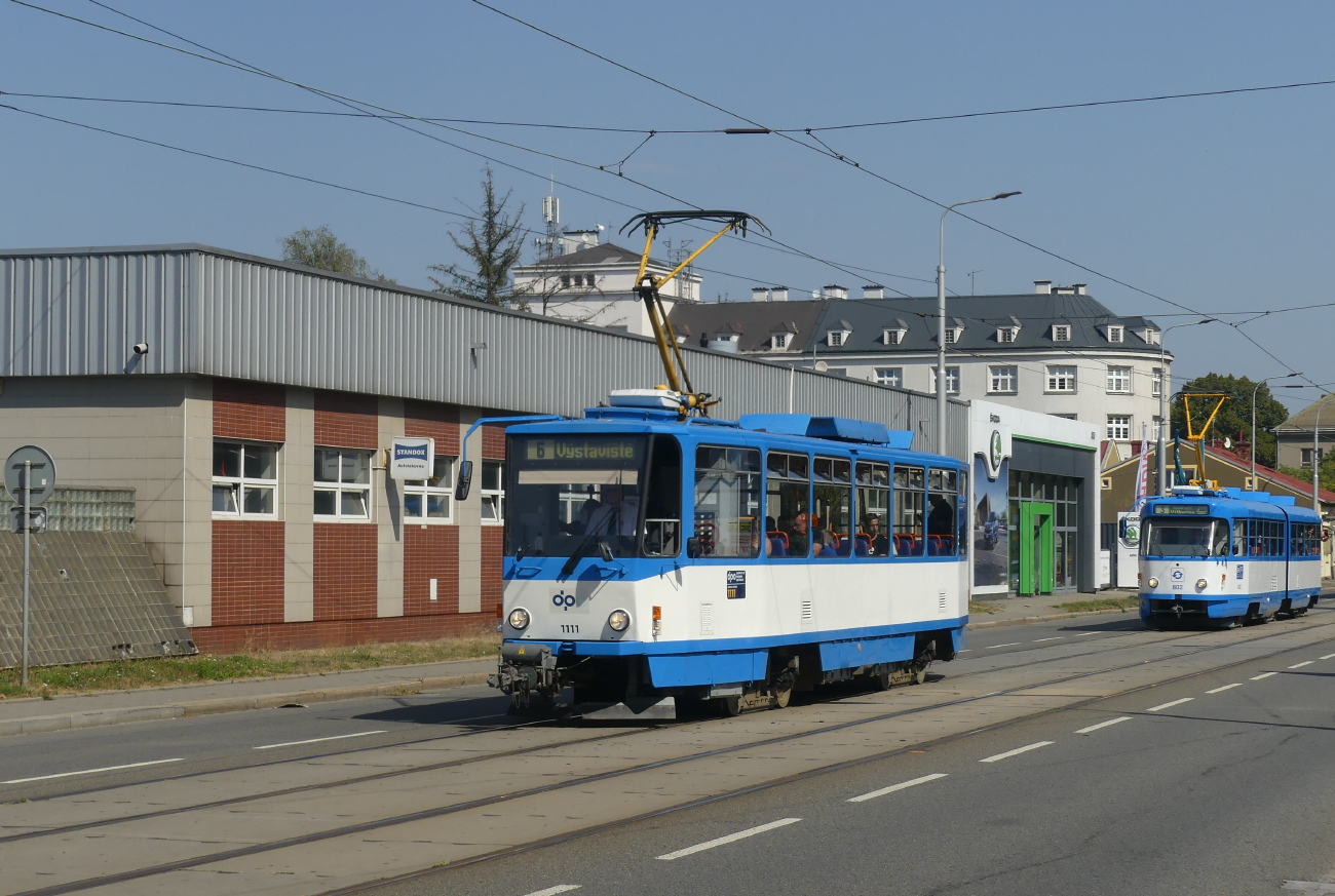 Острава, Tatra T6A5 № 1111; Острава — 7.9.2024 — Парад в честь 130-летия общественного транспорта в Остраве
