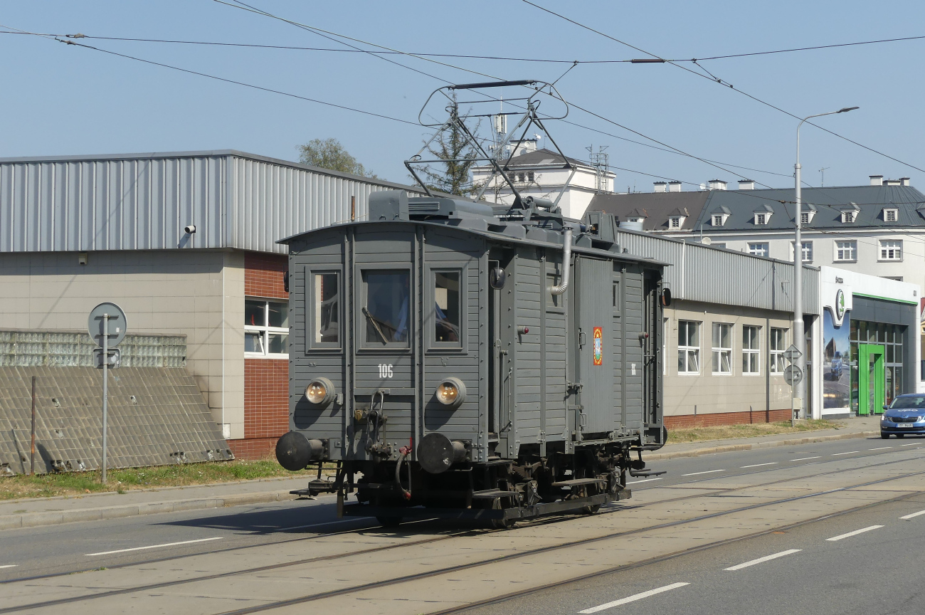 Ostrava, Freight motor car — 106; Ostrava — 7.9.2024 — Parade to 130th anniversary of Ostrava public transport
