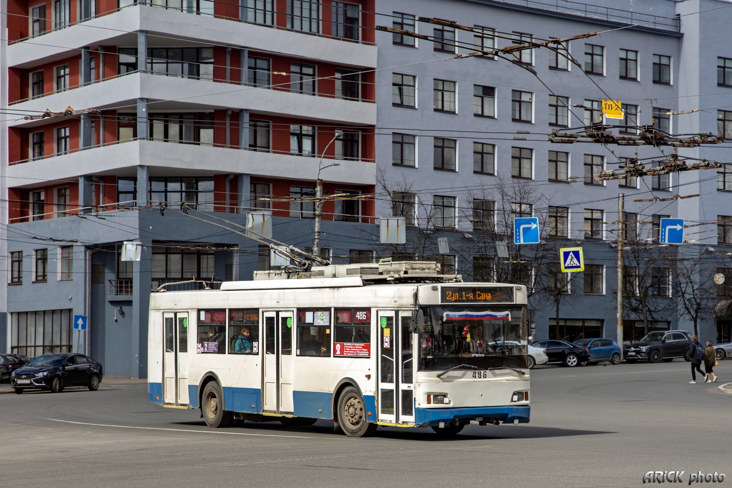 Иваново, Тролза-5275.07 «Оптима» № 486