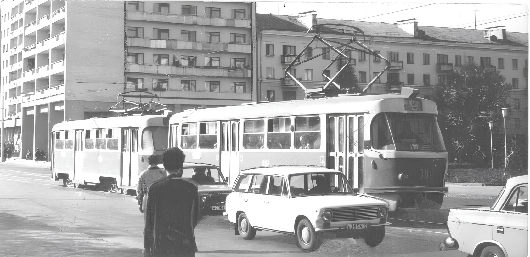 Самара, Tatra T3SU № 804; Самара — Исторические фотографии — Трамвай и Троллейбус (1942-1991)