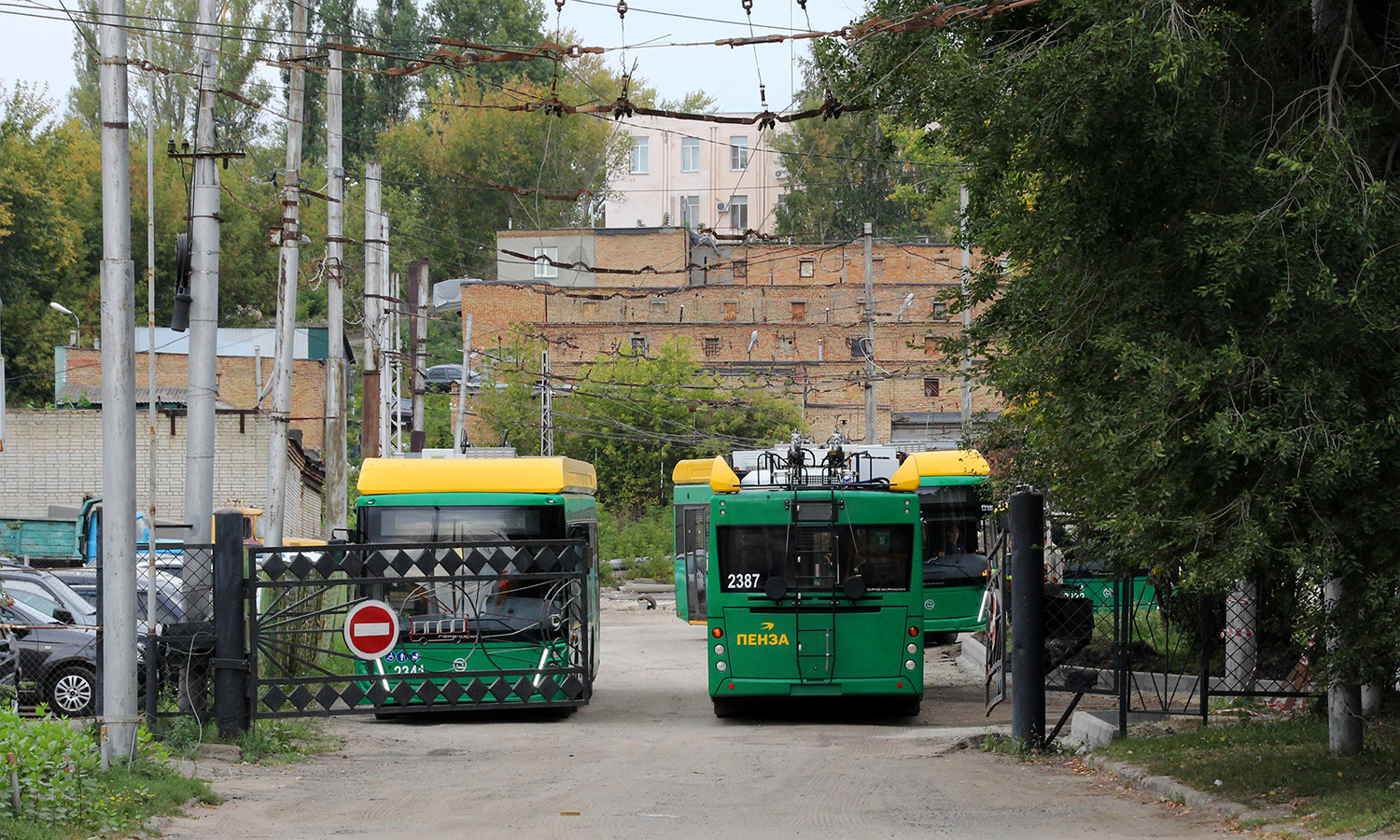 Пенза, УТТЗ-6241.01 «Горожанин» № 2387; Пенза — Троллейбусные депо/парки