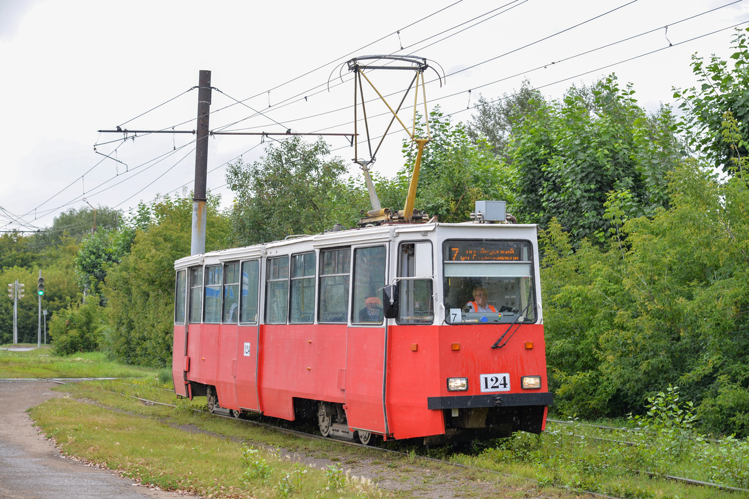 Омск, 71-605ЭП № 124 Омск, 71-605ЭП № 124