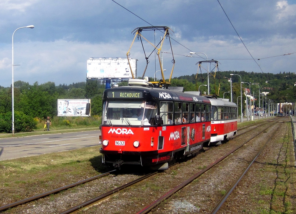 Брно, Tatra T3P № 1632