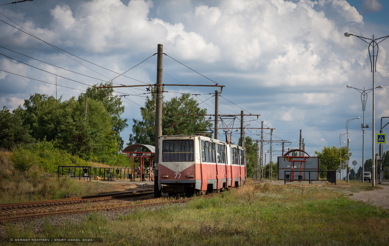 Старый Оскол, 71-605 (КТМ-5М3) № 77
