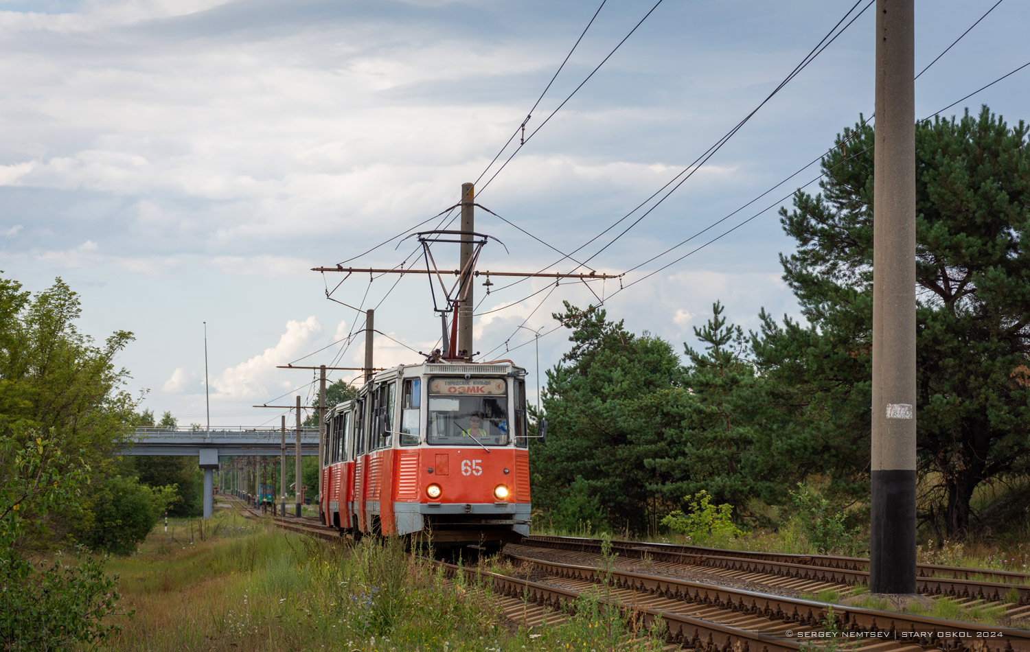 Старый Оскол, 71-605 (КТМ-5М3) № 65