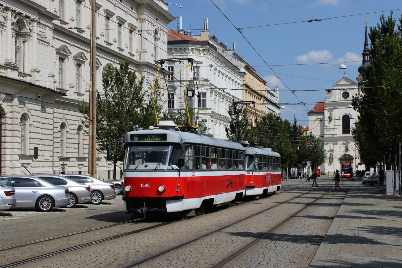 Брно, Tatra T3P № 1595