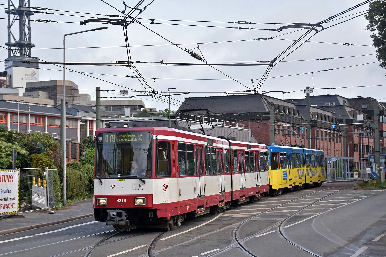 Düsseldorf, Duewag B80D № 4216
