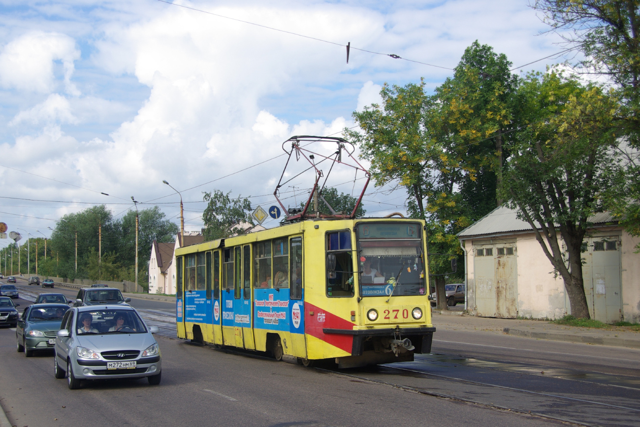 Тверь, 71-608К № 270; Тверь — Трамвайные линии: Заволжский район