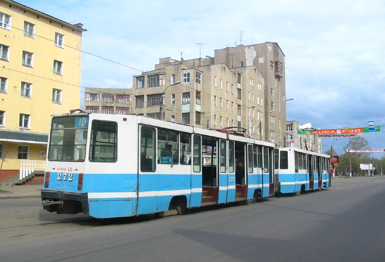 Тверь, 71-608К № 272; Тверь — Тверской трамвай в начале 2000-х гг. (2002 — 2006 гг.)