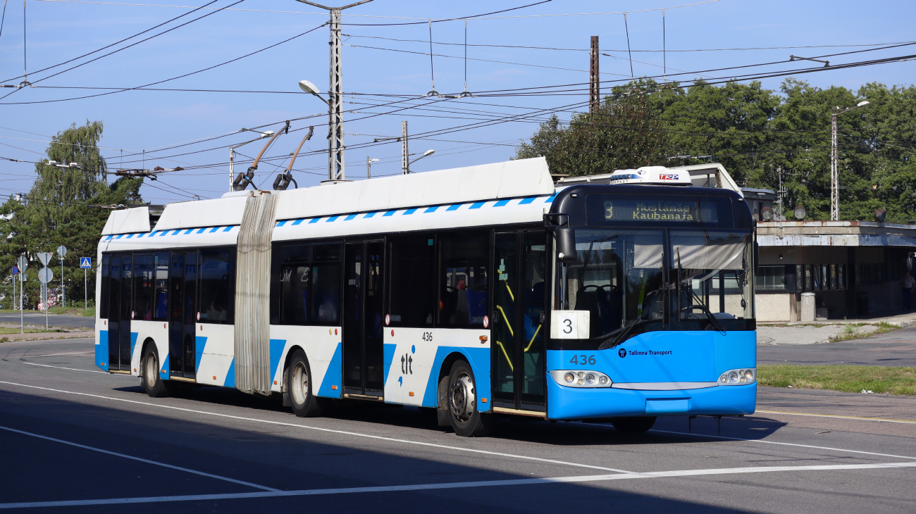 Таллин, Solaris Trollino II 18 Ganz № 436