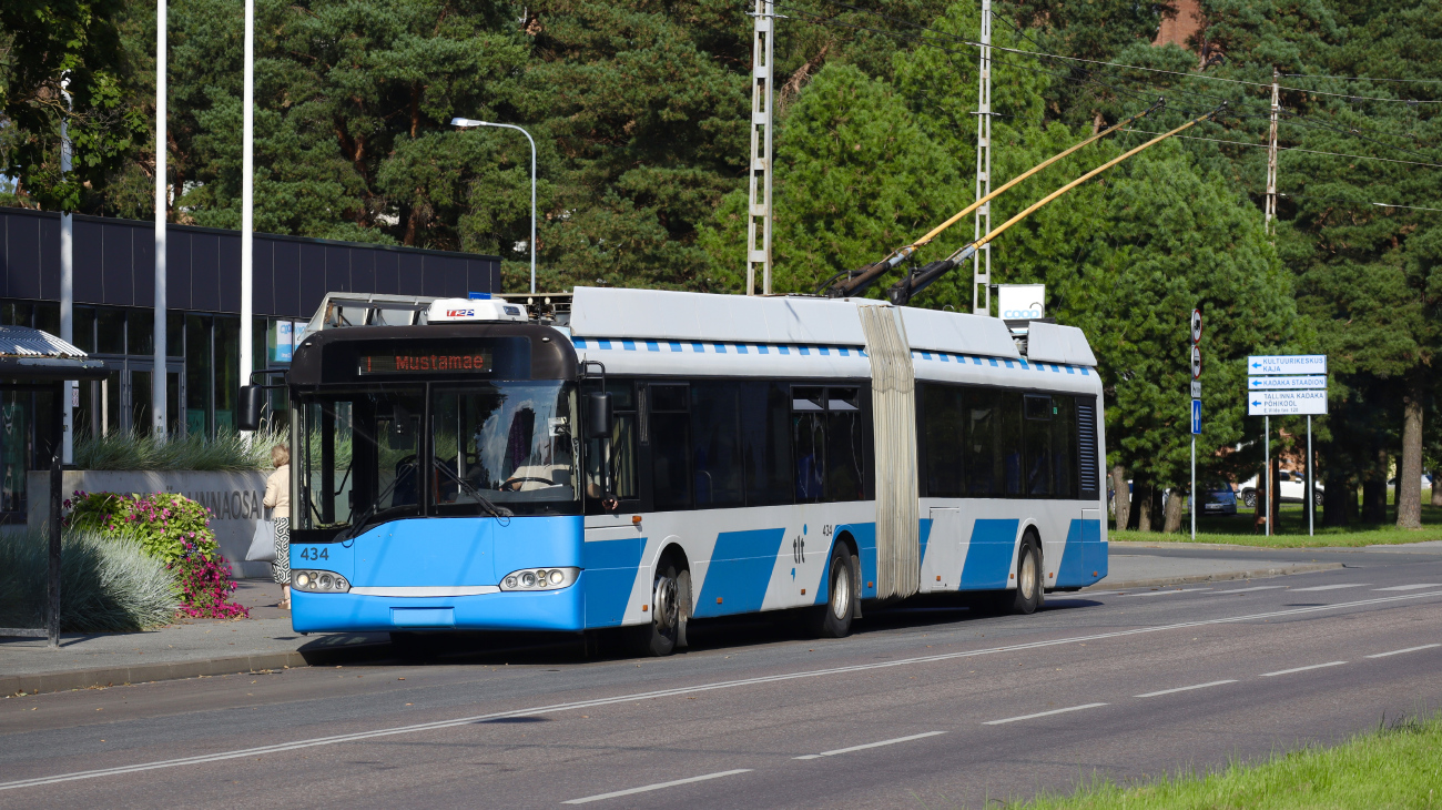 Tallinn, Solaris Trollino II 18 Ganz N°. 434