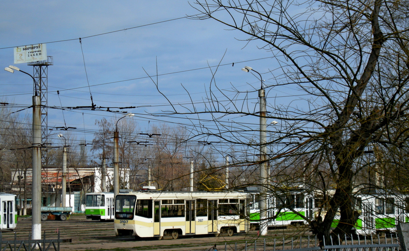 Ташкент, 71-619КТ № 3107; Ташкент — Трамвайная сеть и инфраструктура Ташкент, 71-619КТ № 3107; Ташкент — Трамвайная сеть и инфраструктура