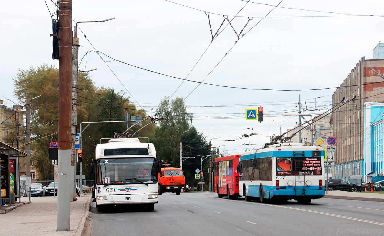 Киров, БКМ 321 № 631; Киров, БКМ 321 № 627