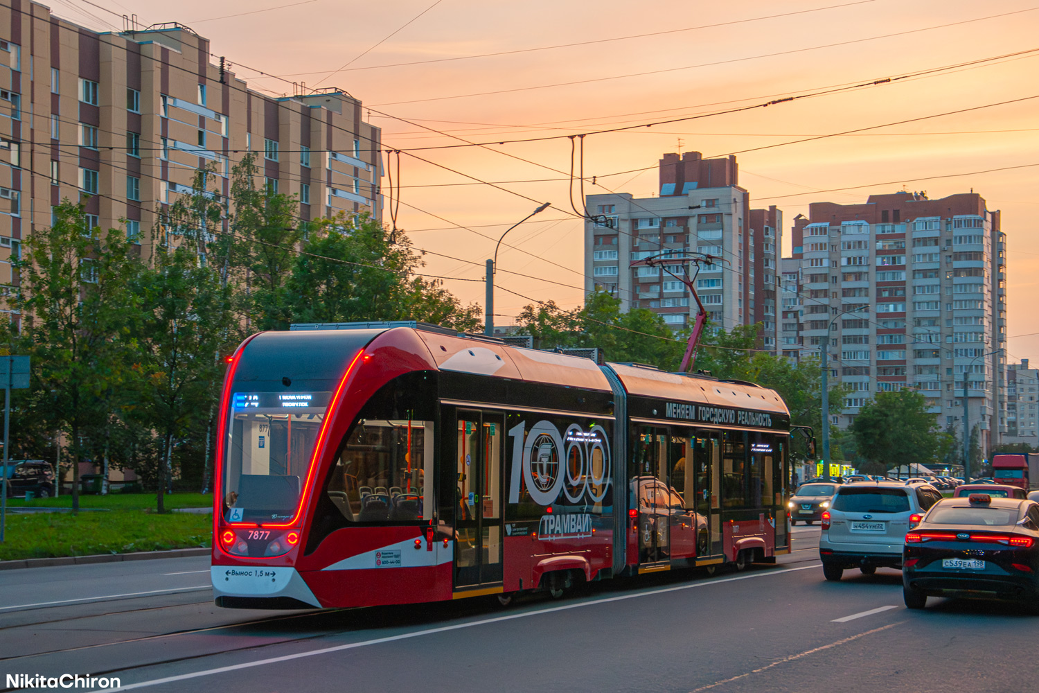 Санкт-Петербург, 71-923М «Богатырь-М» № 7877