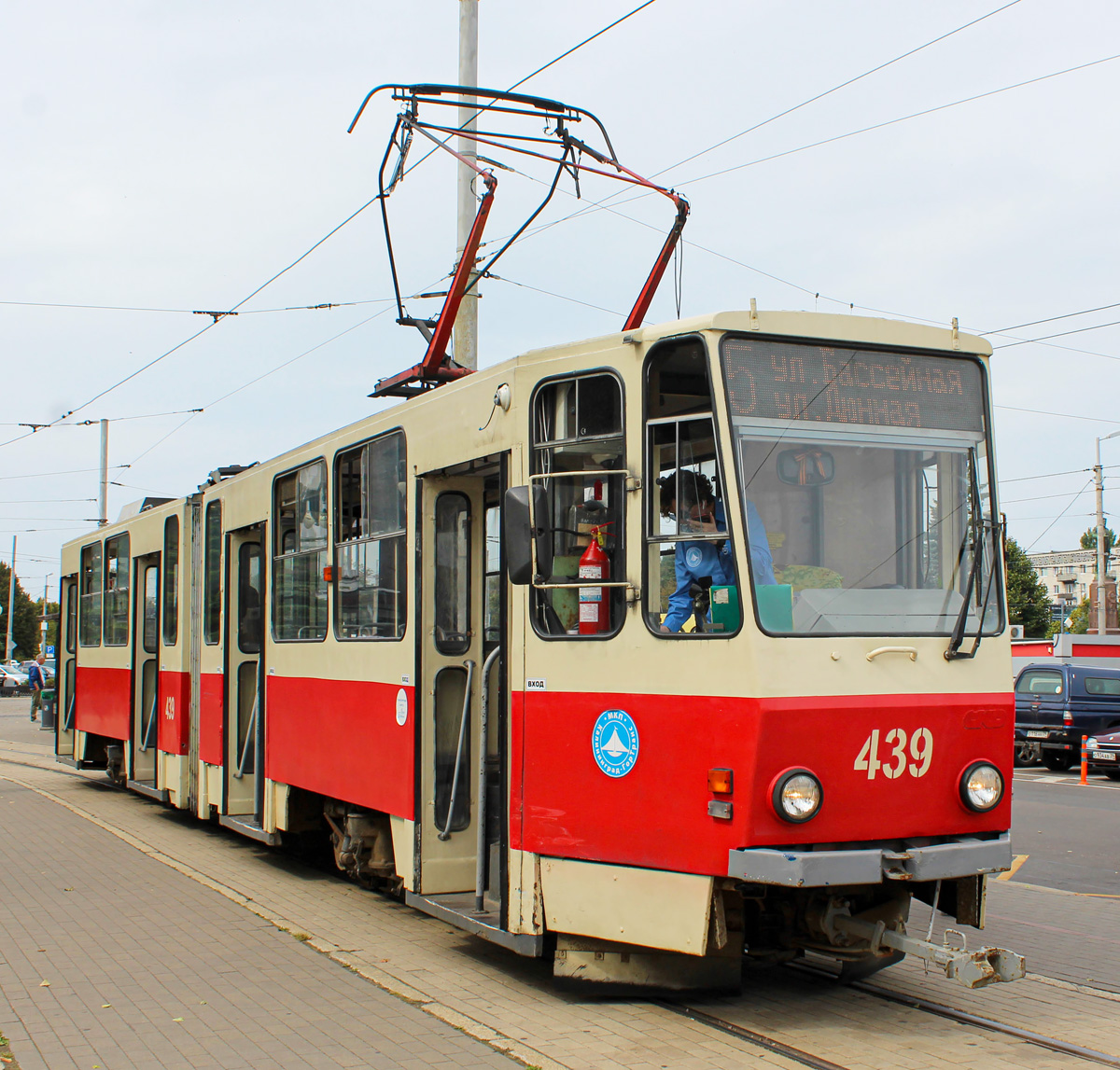 Kaliningrad, Tatra KT4SU # 439