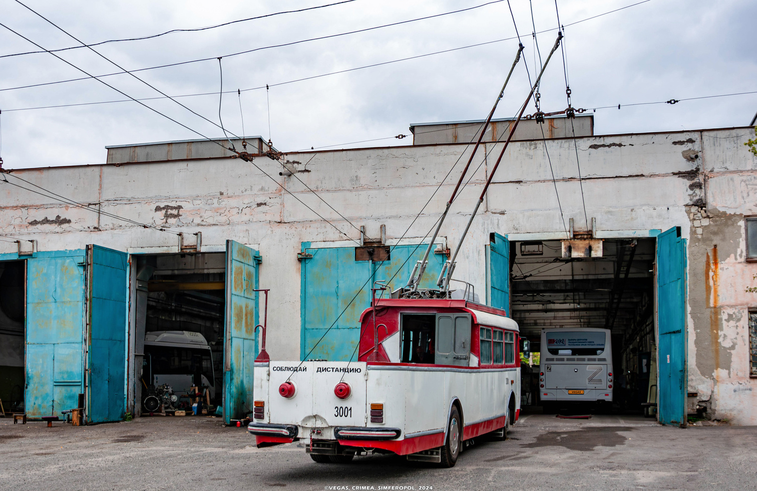 Krimas trolejbuss, Škoda 9Tr10 № 3001
