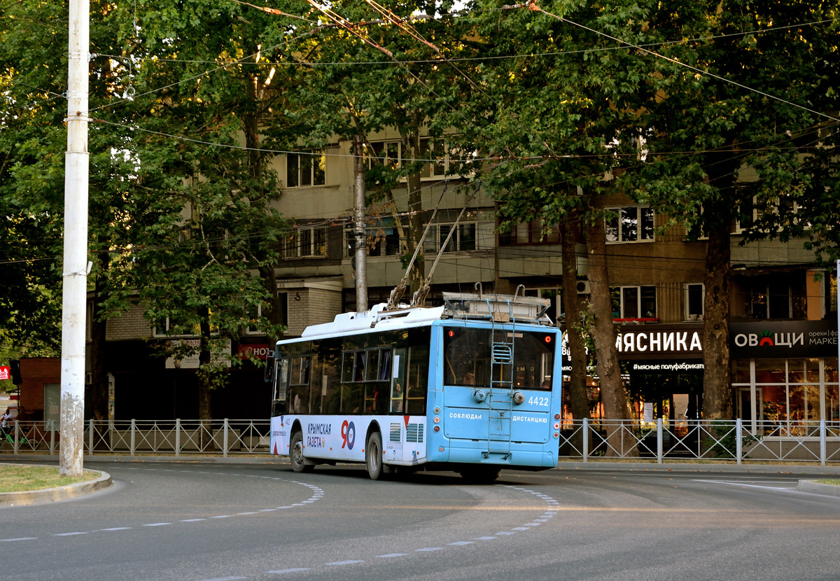 Крымский троллейбус, Богдан Т70115 № 4422