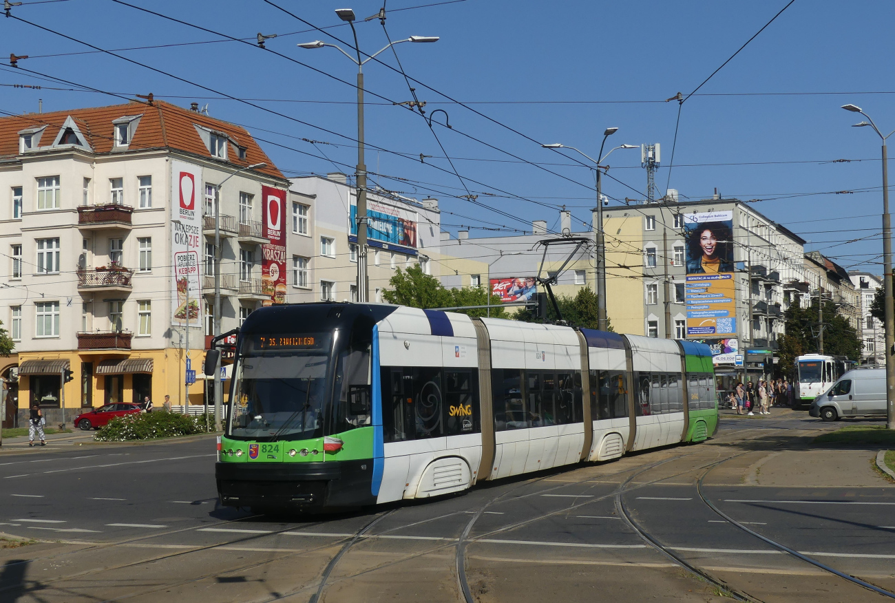 Щецин, PESA Swing 120NaS2 № 824