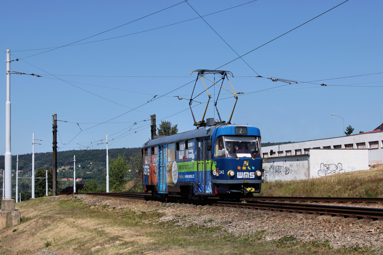 Мост ― Литвинов, Tatra T3M.3 № 242