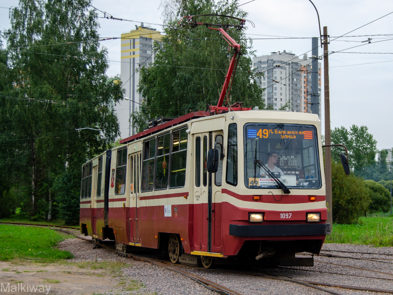 Санкт-Петербург, ЛВС-86К № 1097