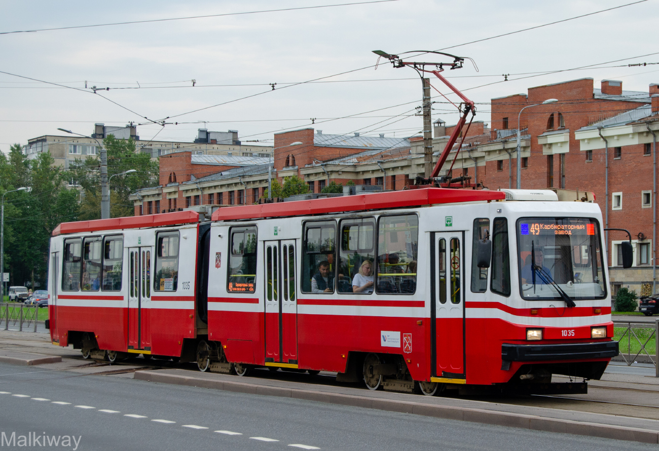 Saint-Petersburg, LVS-86M2 # 1035 Saint-Petersburg, LVS-86M2 # 1035