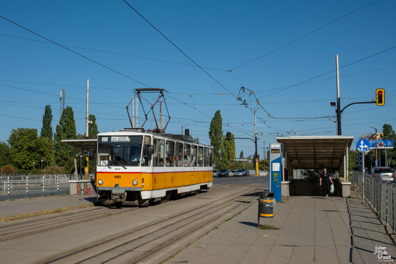 София, Tatra T6B5B № 4137